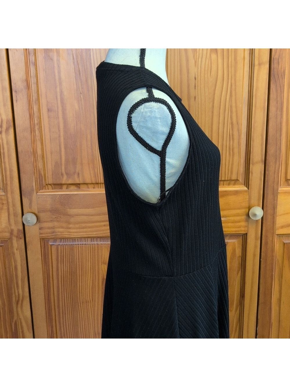 Apt 9 Ribbed Stretch Pullover Tank Style Dress L - Picture 4 of 7